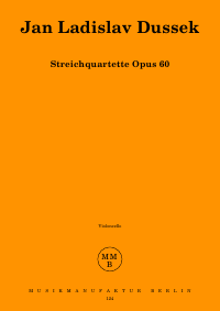 Cover Streichquartette op. 60, Violoncello